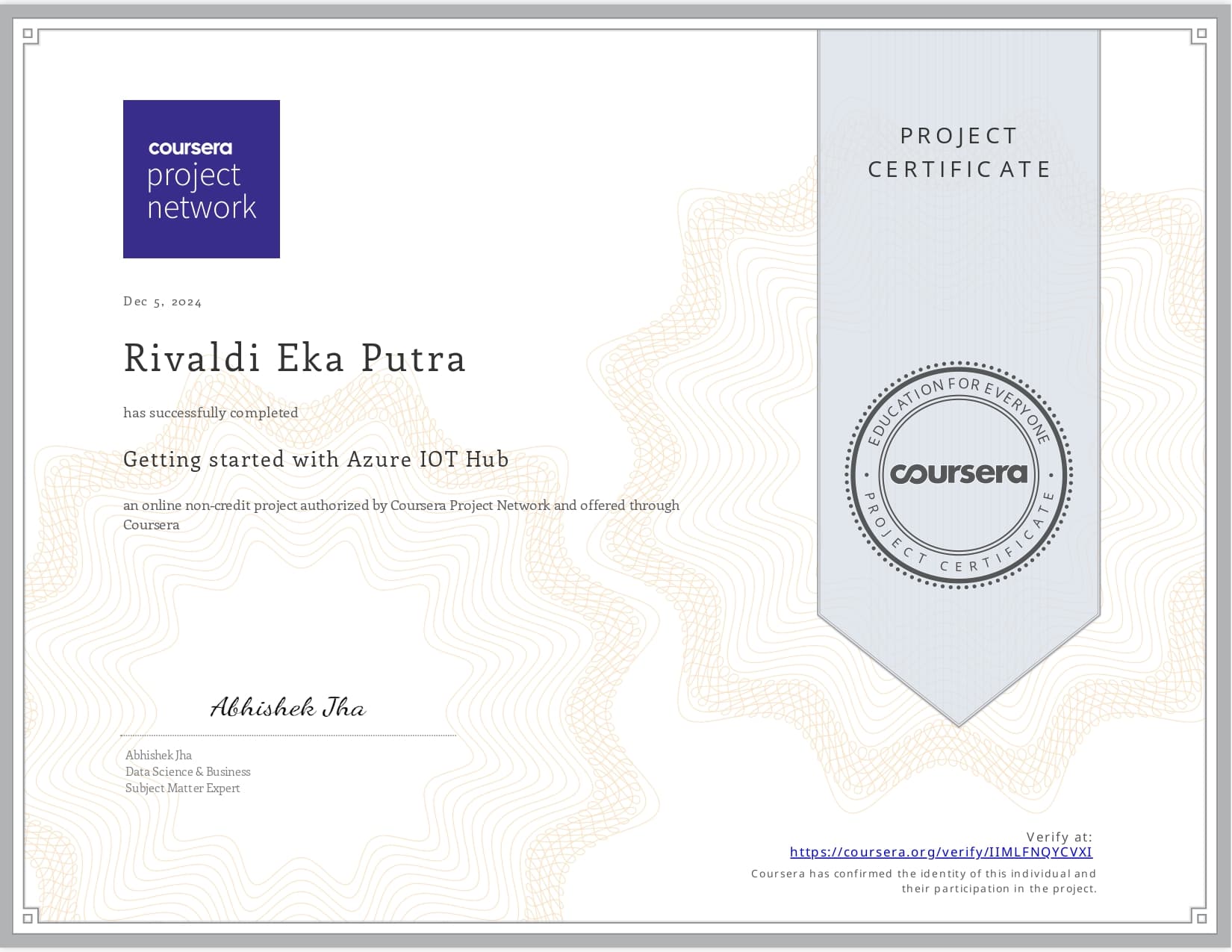 Certificate 4 - Professional Certification